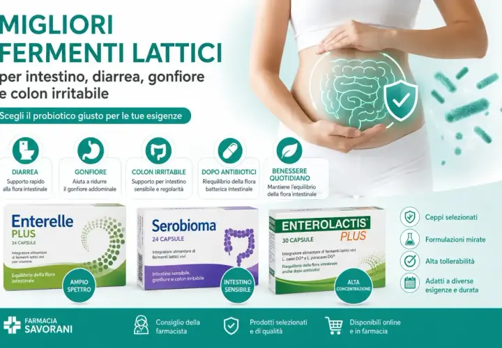 I migliori fermenti lattici per intestino, diarrea, gonfiore e colon irritabile. Scopri dove si trovano i probiotici giusti per te.