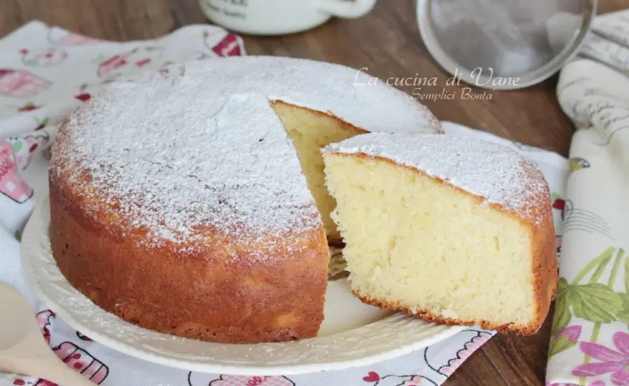 Torta soffice allo yogurt greco con 150 g - ricetta facile