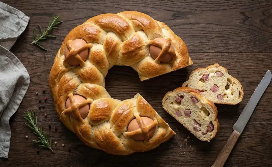 Casatiello napoletano tradizionale, la ricetta per Pasqua