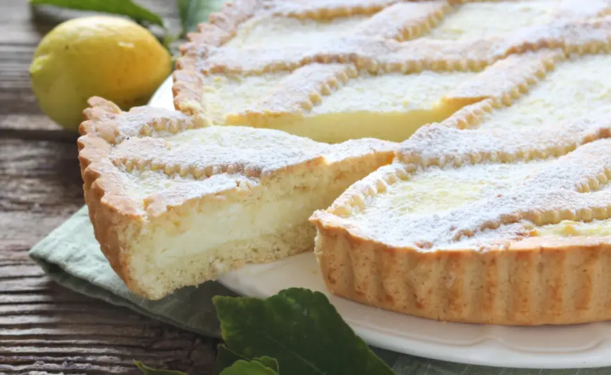 Crostata di ricotta cremosa e friabile, senza fondo molle