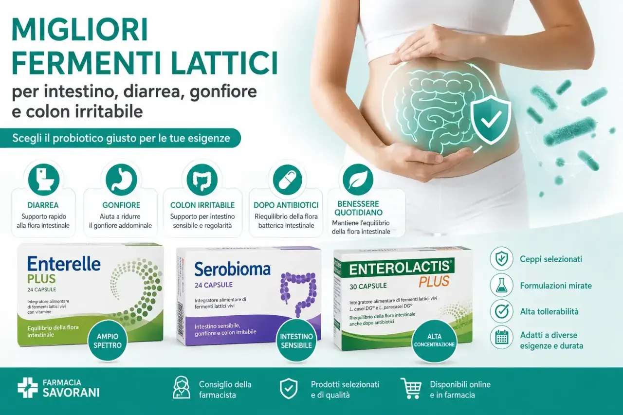 I migliori fermenti lattici per intestino, diarrea, gonfiore e colon irritabile. Scopri dove si trovano i probiotici giusti per te.